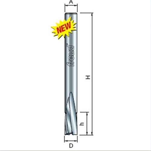 Freud Tools 3/8" (Dia.) O-Flute Down Spiral Bit With 3/8" Shank - Ace Tool Group - Freud
