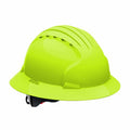 PIP 280-EV6161-LY Evolution 61 Hard Hat - Full Brim - ANSI Type I Helmets - Ace Tool Group - Protective Industrial Products