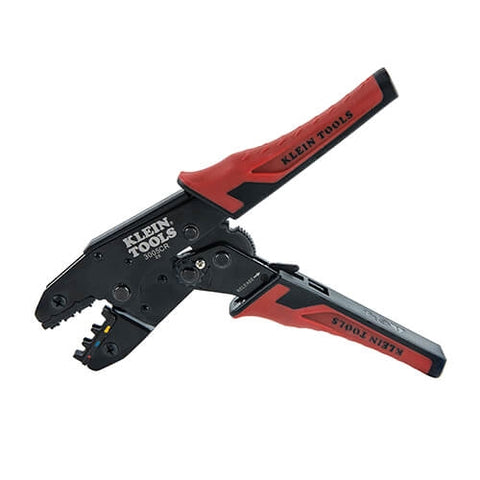 Klein 3005CR Ratcheting Crimper, 10-22 AWG - Ace Tool Group - Klein