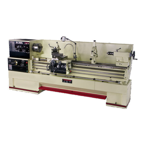JET 321970 GH-1880ZX, 3-1/8 in. Spindle Bore Geared Head Lathe - Ace Tool Group - JET