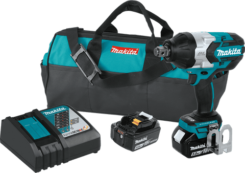 Makita XWT07T 18V 3/4" Sq. Drive Impact Wrench Kit - Ace Tool Group - Makita