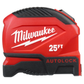 Milwaukee 48-22-1825 25ft Auto-Lock Tape Measure 6 Pack - Ace Tool Group - Milwaukee