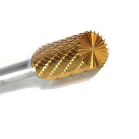 Champion Sb6 Cylinder Cut Carbide Bur - Titanium Coated - Ace Tool Group - Champion Cutting