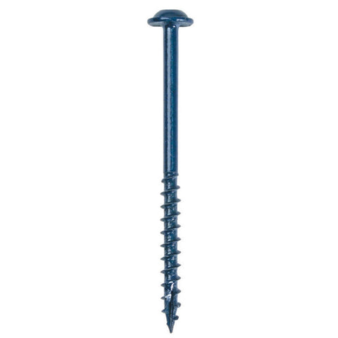 Kreg Blue-Kote WR Pocket Screws - 2-1/2", #8 Coarse, Washer-Head, 50ct - Ace Tool Group - Kreg