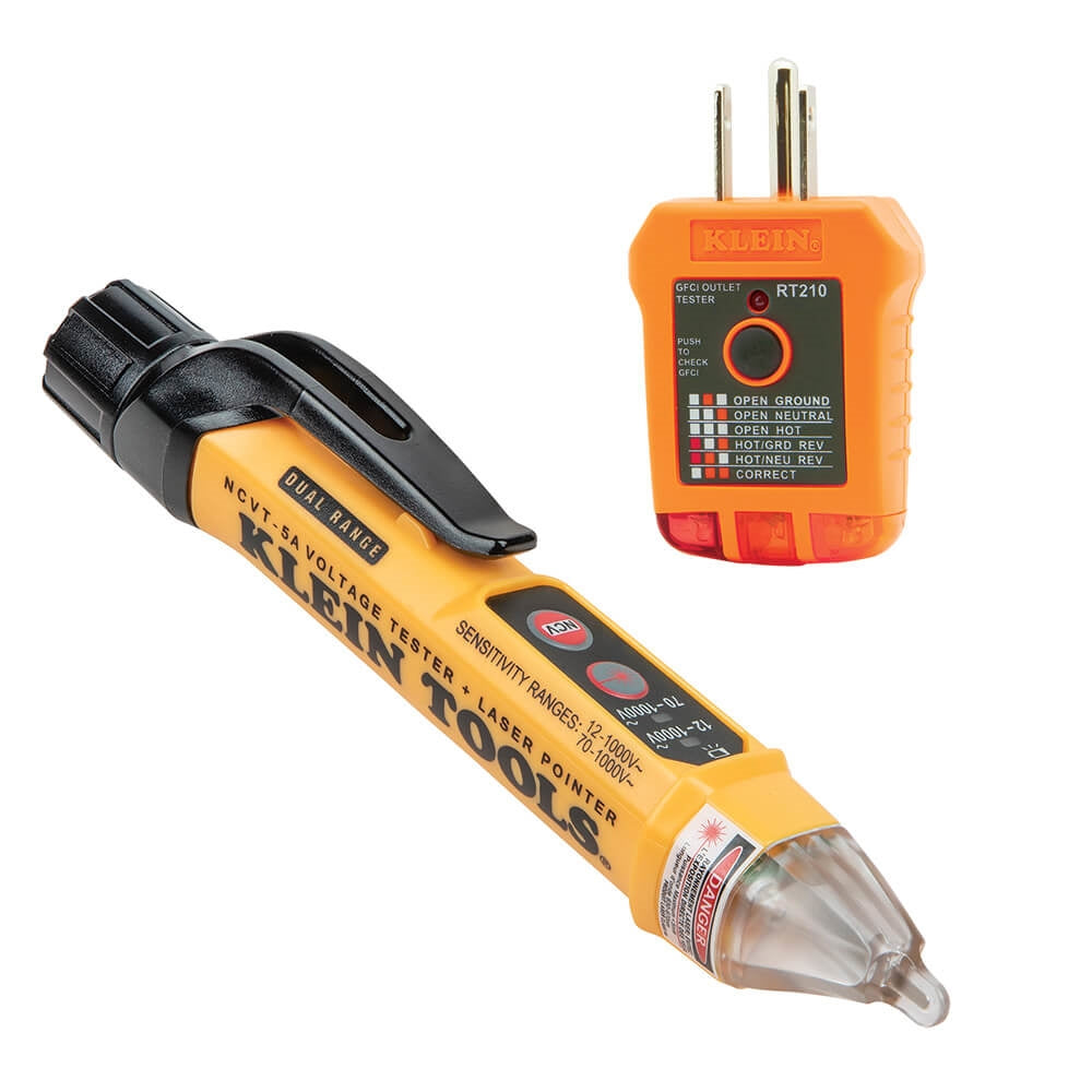 Klein NCVT5KIT Electrical Tester Kit Dual-Range NCVT - Ace Tool Group - Klein