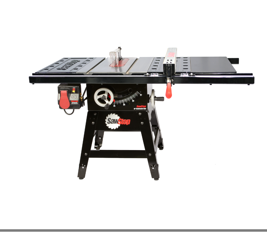 SawStop CNS Contractor Saw - Ace Tool Group - Sawstop