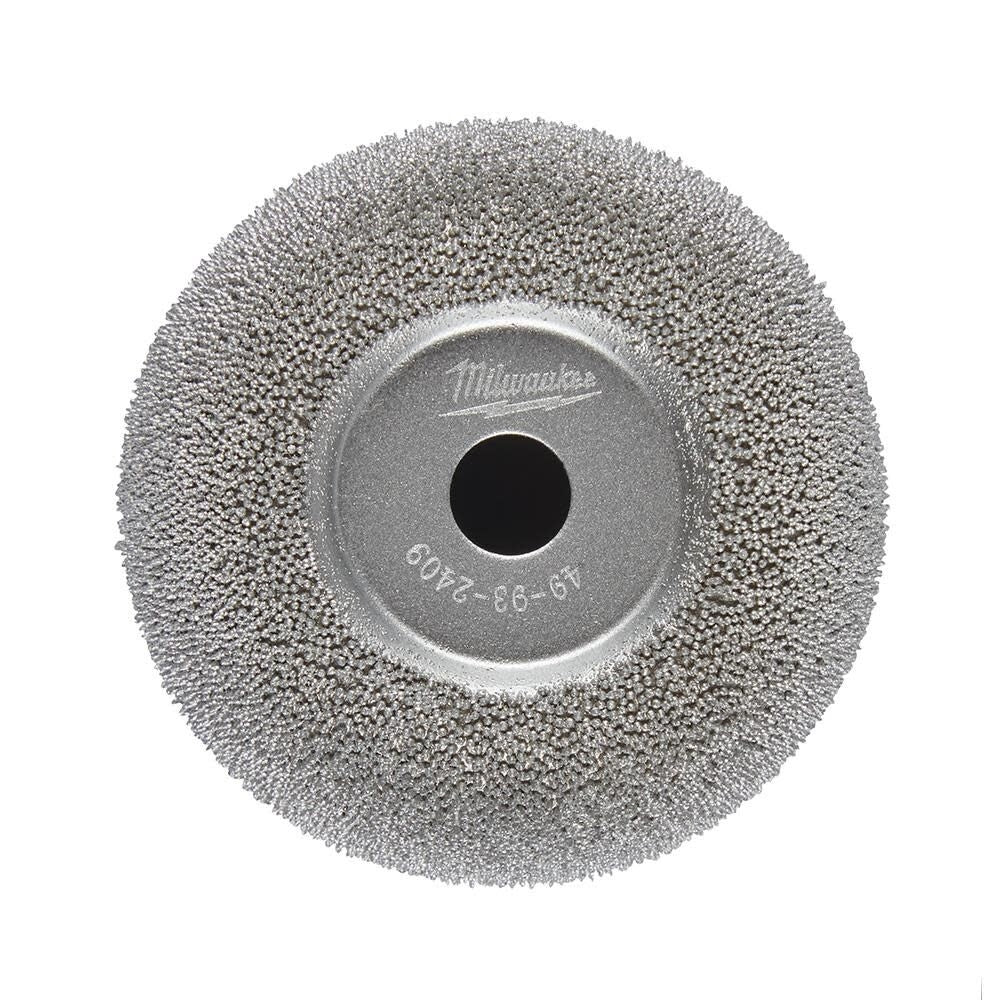 Milwaukee 49-93-2409 2-1/2" Flared Contour Buffing Wheel for M12 FUEL Low Speed Tire Buffer - Ace Tool Group - Milwaukee