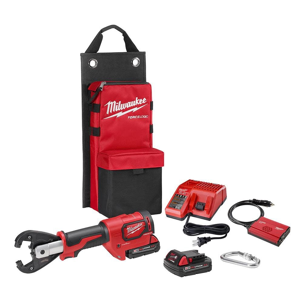 Milwaukee 2678-22K M18FORCE LOGIC 6T UTILITY CRIMPING KIT W/ KEARNEY GROOVES - Ace Tool Group - Milwaukee