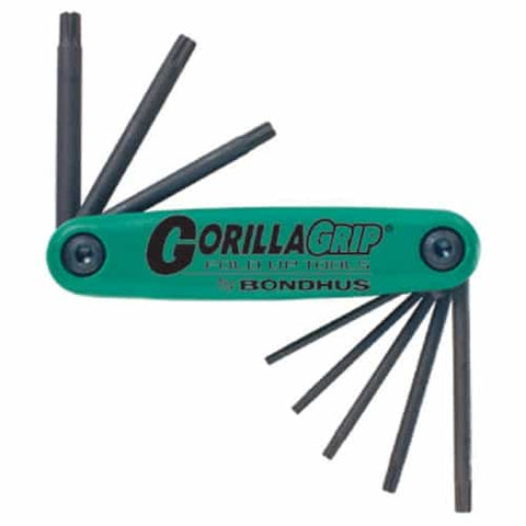 Bondhus 12634 Gorilla Grip Set 8 Pc. Set T9-T40    Tf8 - Ace Tool Group - Bondhus