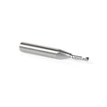 Amana Tool 51411 Solid Carbide Cnc Spiral 'O' Single Flute, Plastic Cutting 1/8 Dia X 1/2 X 1/4 Shank X 2 Inch Long Up-Cut Router Bit - Ace Tool Group - Amana Tool