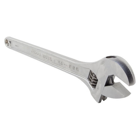 Klein Tools 506-15 15" Adj. Wrench Standard Capacity - Ace Tool Group - Klein