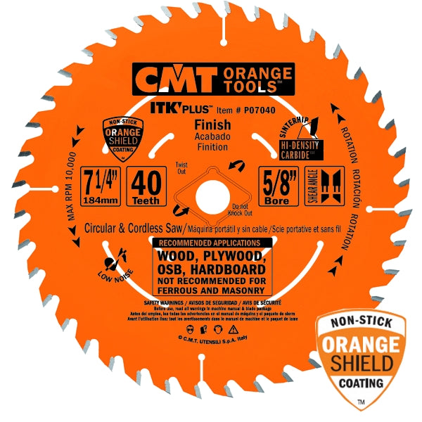 CMT P06036 Itk-Plus Finish 6-1/2"X36X5/8" Bore - Ace Tool Group - CMT