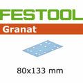 Festool 497130 P180 Grit Granat Abrasives Pack of 10 - Ace Tool Group - Festool