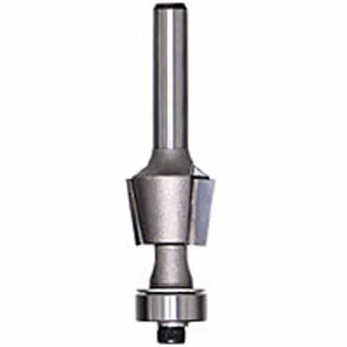 Amana Tool 47210 8 Degree Bevel 5 Degree Shear 1/4 Shank Router Bit - Ace Tool Group - Amana Tool