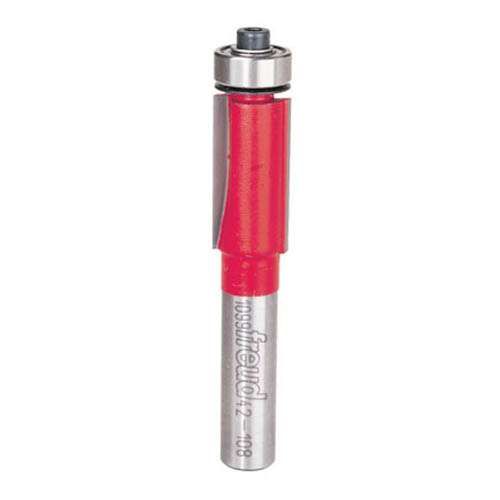 Freud Tools 1/2" (Dia.) Bearing Flush Trim Bit With 3/8" Shank - Ace Tool Group - Freud