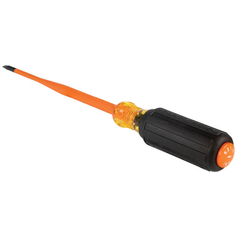 Klein 6916INS Slim-Tip Insulated Screwdriver, 6 in. Shank - Ace Tool Group - Klein