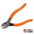 Klein Diagonal Cutting Pliers, High-Leverage, 6-Inch - Ace Tool Group - KLEIN