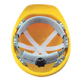Occunomix V200-00 White Regular Brim Hard Hat w Ratchet Susp. - Ace Tool Group - Occunomix