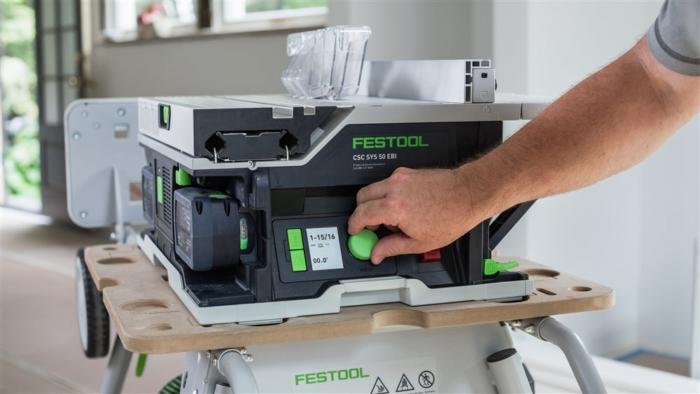 Festool Full Set Festool 577383 Cordless Table Saw Complete Set - Ace Tool Group - Festool