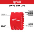 Milwaukee 49-56-5666  2-3/4" Diamond Max Hole Saw - Ace Tool Group - Milwaukee