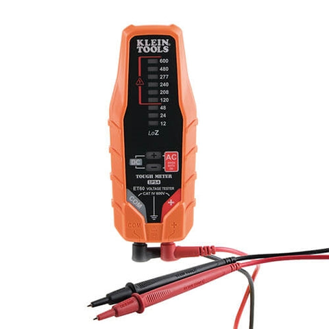 Klein ET60 Electronic AC/DC Voltage Tester - Ace Tool Group - Klein