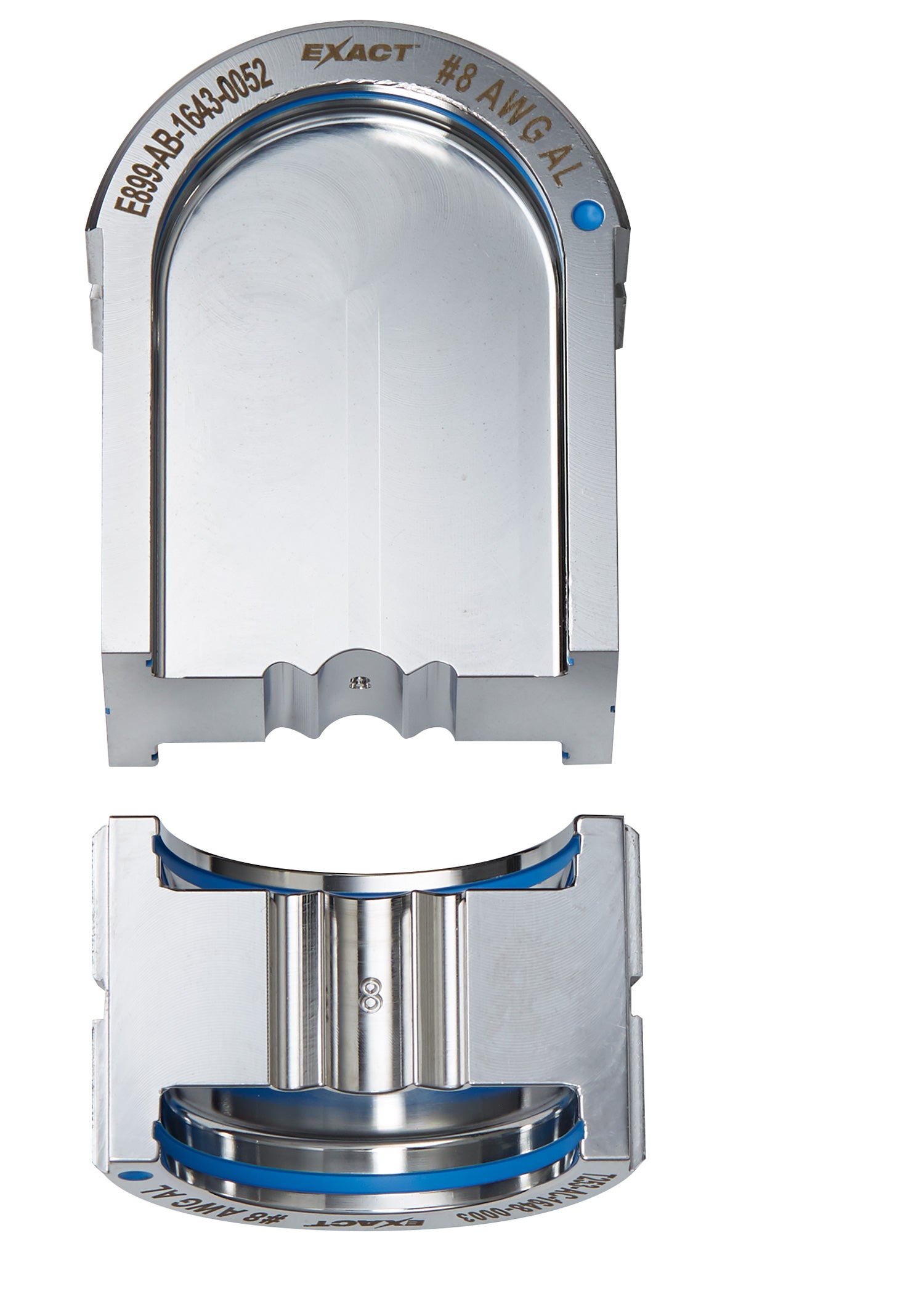 #8 Aluminum 12T U-Style Die