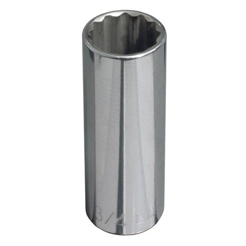 Klein Tools 65826 1/2-Inch Drive  9/16'' Deep 12-Point Socket - Ace Tool Group - Klein