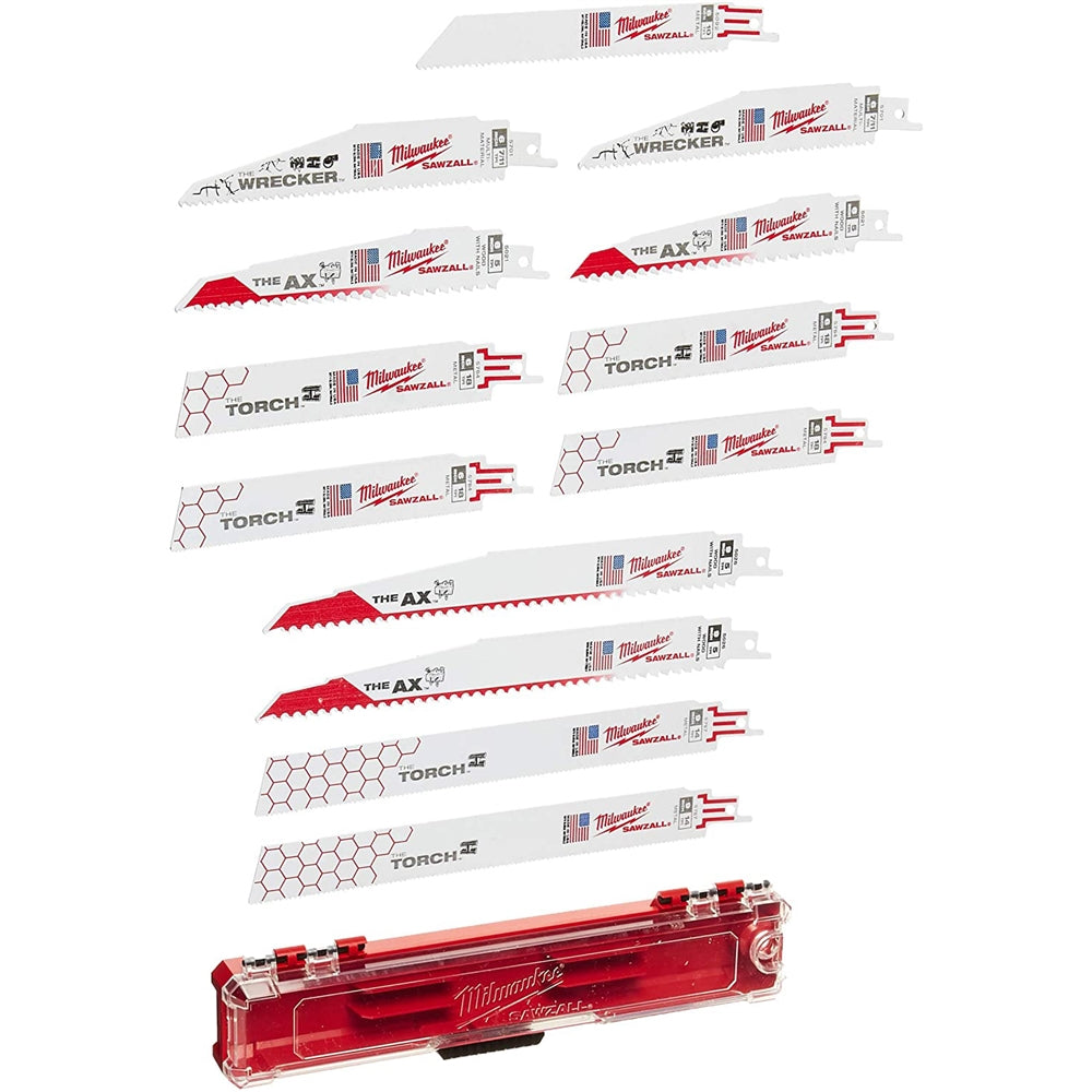 Milwaukee 49-22-1129 Sawzall Demolition Blade 12 Pack - Ace Tool Group - Milwaukee
