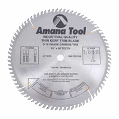 Amana Tool Tb86401 8"/64T Thin Kerf T.C.G. Grind - Ace Tool Group - Amana Tool