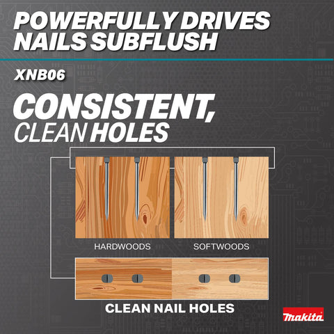 Makita XNB06Z 18V LXT 2-1/2 Angled Finish Nailer - Ace Tool Group - Makita