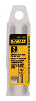 Dewalt Dwapp14002 1/4In Drywall Pilot Point Cut Out Bit 2 - Ace Tool Group - DeWalt