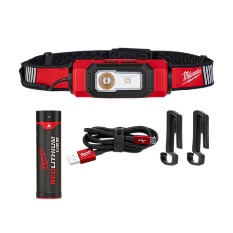 Milwaukee 2116-21 REDLITHIUM RECHARGEABLE BEACON HARD HAT LIGHT - Ace Tool Group - Milwaukee