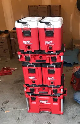 Milwaukee 48-22-8460 PACKOUT  16QT Compact Cooler 2 Pack - Ace Tool Group - Milwaukee