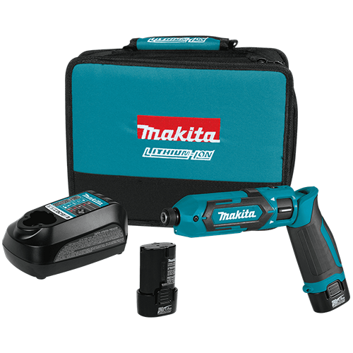 Makita TD022DSE 7.2V 1/4 Inch Hex Impact Driver Kit - Ace Tool Group - Makita
