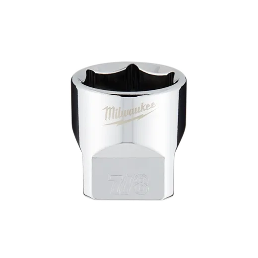 Milwaukee 45-34-6875 3/8 in. Drive 11/16 in. SAE 6-Point Deep Socket - Ace Tool Group - Milwaukee