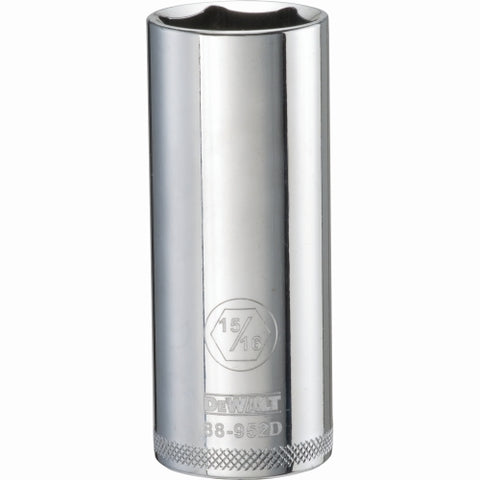 Dewalt Dwmt88952Osp 6 Point 1/2'' Drive Deep Socket 15/16'' Sae - Ace Tool Group - DeWalt