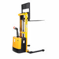 Vestil S-62-AA Adjust Powered Lift Stacker 62 In Raised - Ace Tool Group - Vestil