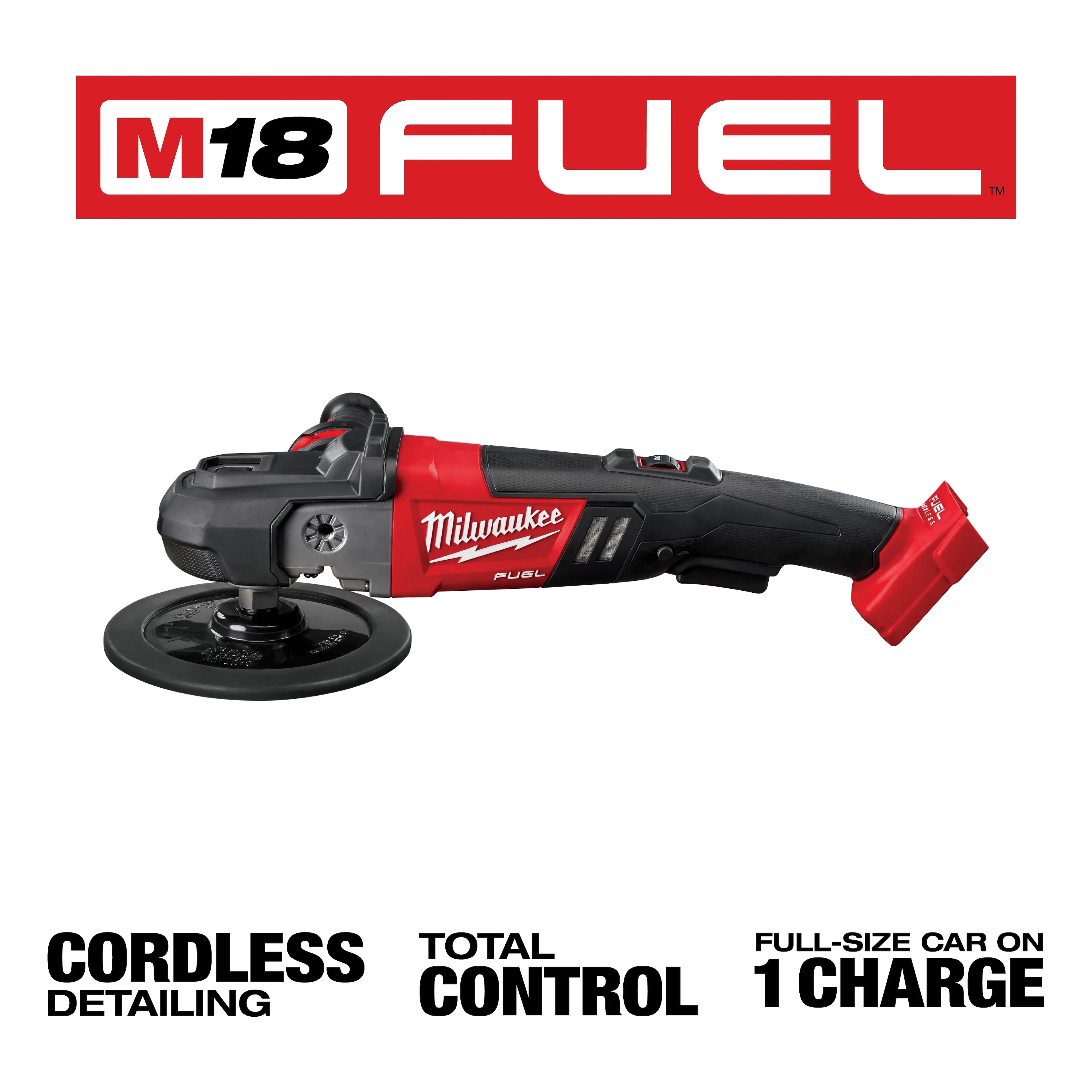 Milwaukee 2738-20 M18 FUEL 7" VARIABLE SPEED POLISHER - BARE TOOL - Ace Tool Group - Milwaukee