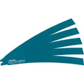Makita E-26571 11-4/5" Curved Metal Pipe Cutting Recipro Saw Blade, 8TPI, 5/pk, GRJ03