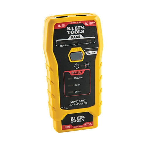 Klein Tools VDV526-100 LAN Explorer Data Cable Tester - Ace Tool Group - Klein