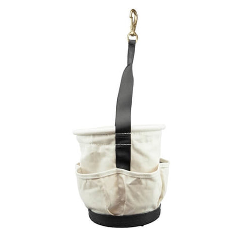 Klein 5171PS Heavy-Duty Tapered Wall Bucket 4 Pockets - Ace Tool Group - Klein