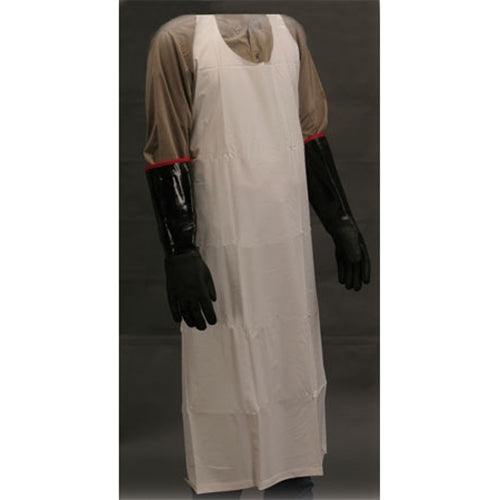 PIP 200-08001 Pot Sink Vinyl Apron, 7.5 Mil., White -12 Pack - Ace Tool Group - Protective Industrial Products