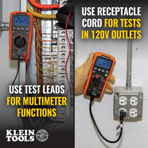 Klein ET270 Digital Multi-Tester Multimeter - Ace Tool Group - Klein