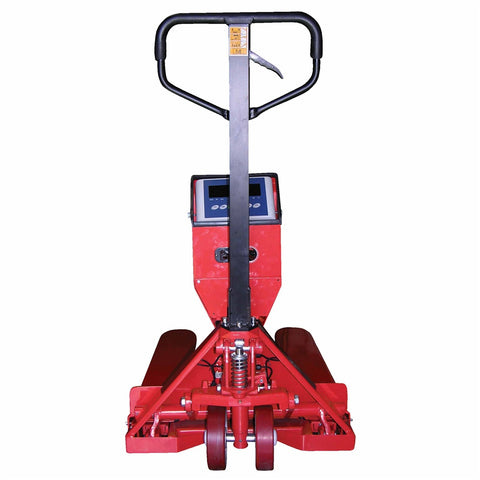 Vestil PM-2748-SCL-LP Pallet Truck-Digital Scale 5K 27.5 X 48 - Ace Tool Group - Vestil
