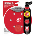 Diablo Tools 6" 150-Grit Hook & Lock Ros Sanding Discs (10-Pack) - Ace Tool Group - Diablo