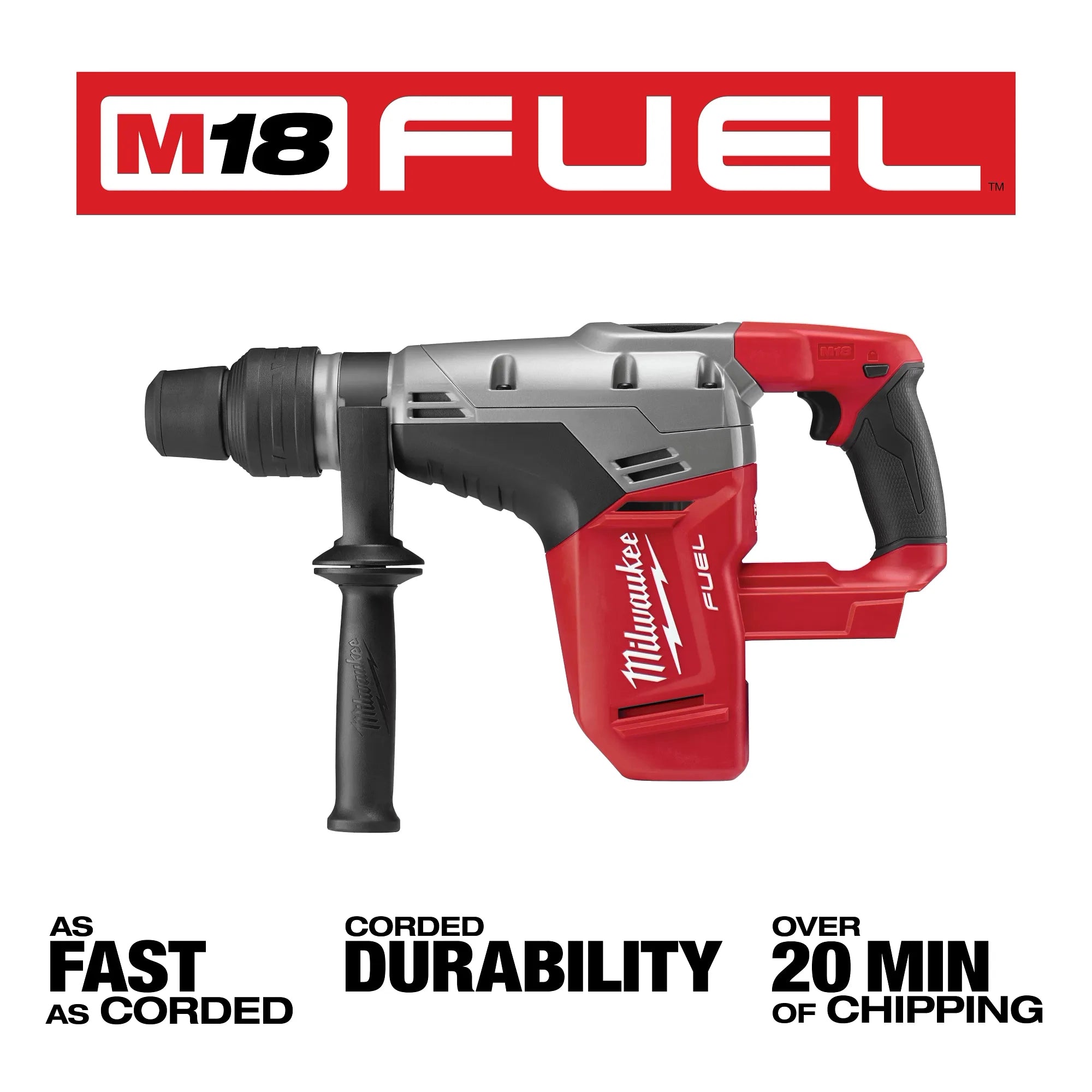 Milwaukee 2717-20 M18 FUEL 1-9/16"SDS MAX ROTARY HAMMER - BARE TOOL - Ace Tool Group - Milwaukee