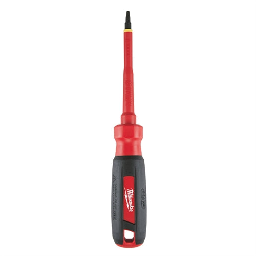 Milwaukee 48-22-2252 #2 Square - 4" 1000V Insulated Screwdriver - Ace Tool Group - Milwaukee