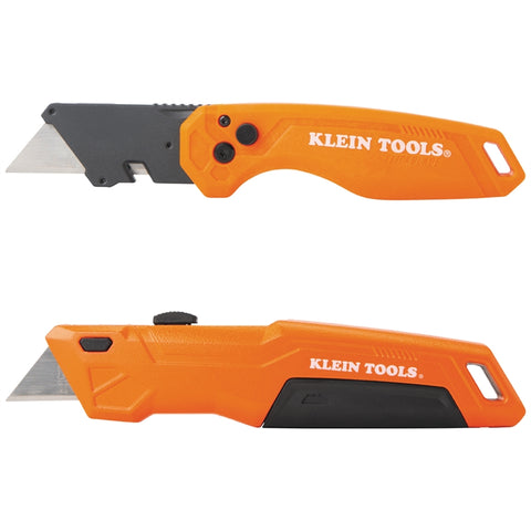Klein 44312 Folding Utility Knife Set, 2 Pc - Ace Tool Group - Klein