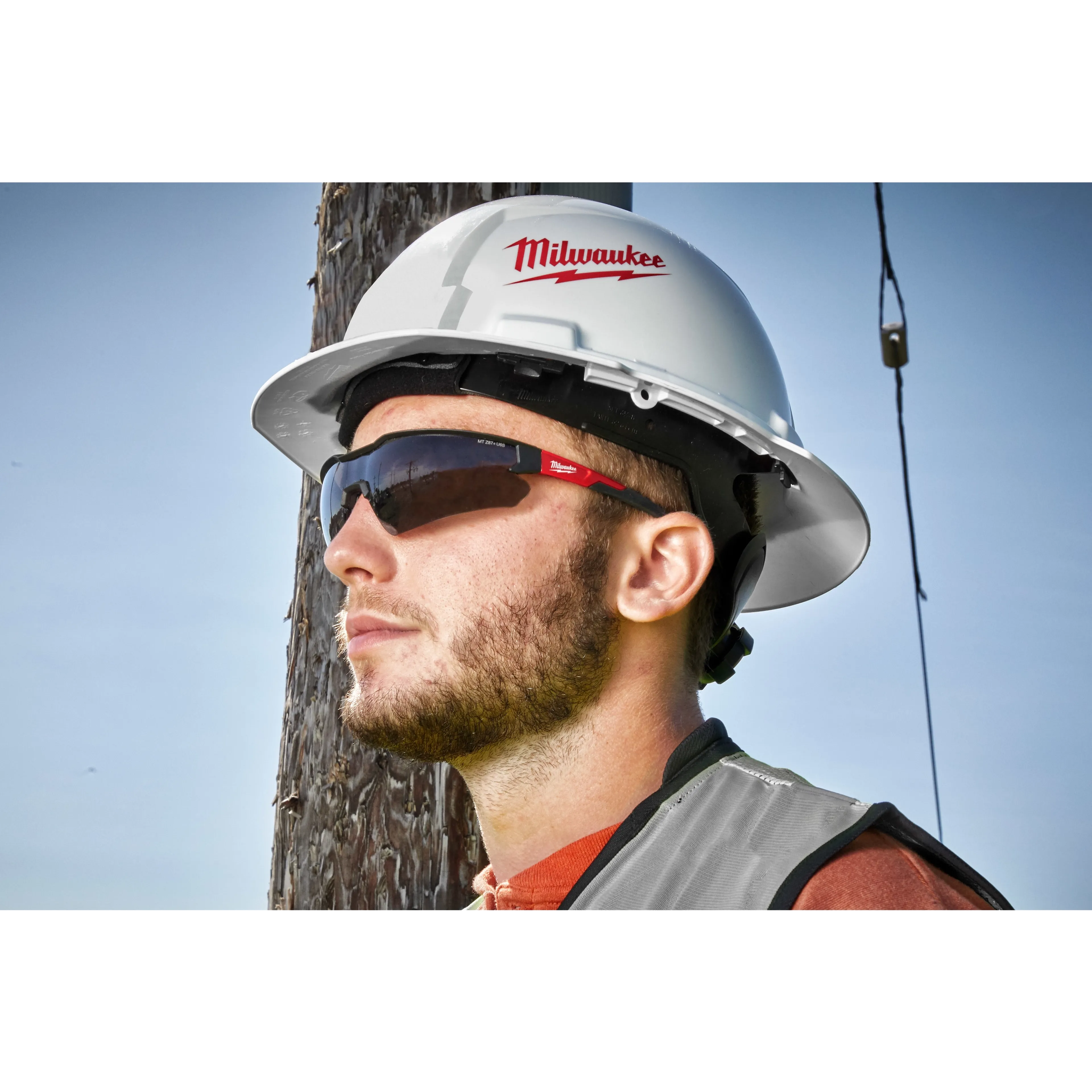 Milwaukee 48-73-2015 Safety Glasses - Tinted Anti-Scratch Lenses 6 Pack - Ace Tool Group - Milwaukee
