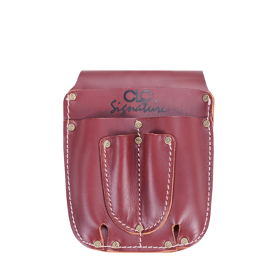 CLC 21503 HEAVY-DUTY LEATHER ELECTRICAL/MAINTENANCE TOOL CADDY - Ace Tool Group - CLC